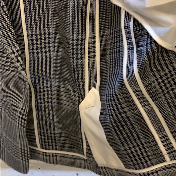 ACNE STUDIOS NOTCHED LAPEL CHECK PLAID BLAZER - Picture 10 of 12